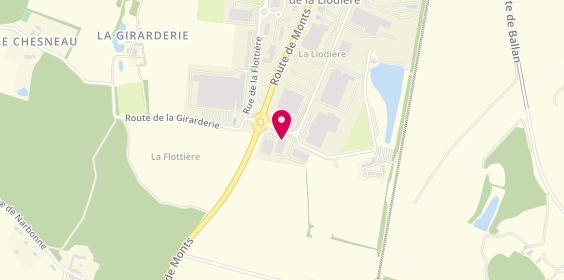 Plan de Snef, 30 Rue de la Liodière, 37300 Joué-lès-Tours