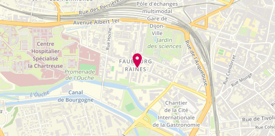 Plan de Multi Prises, 70 Rue Faubourg Raines, 21000 Dijon