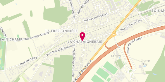 Plan de CP Electricité, 31 Ter Rue Chataigneraie, 37510 Ballan-Miré