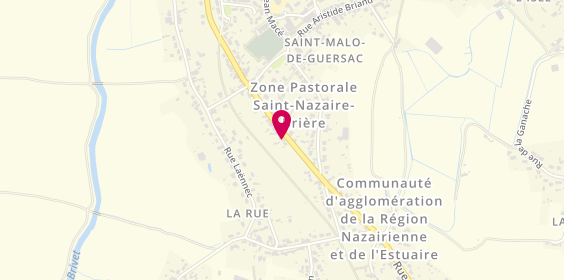 Plan de CAROUGEAT Jean, 95 Rue Emile Zola, 44550 Saint-Malo-de-Guersac