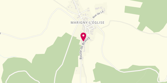 Plan de EURL Rogelec, 24 Route Brassy, 58140 Marigny-l'Église
