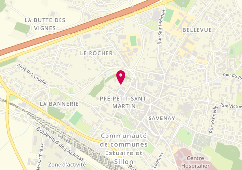 Plan de Louvert et Fils, 12 place Saint-Martin, 44260 Savenay