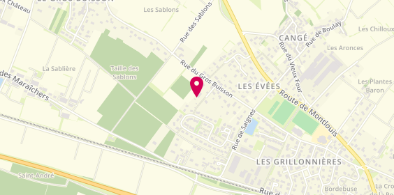 Plan de Electricite Generale L Rossard, 63 Rue du Gros Buisson, 37270 Saint-Martin-le-Beau