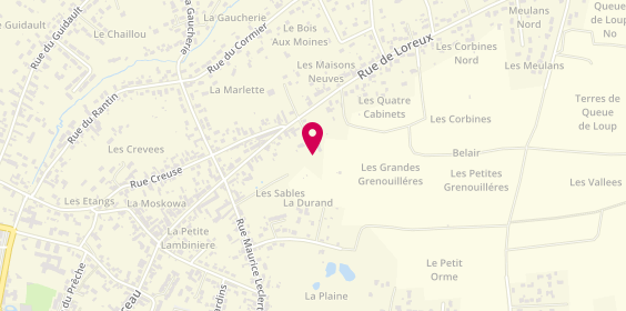 Plan de Entreprise Antunes, Rue Traite des Sables, 41200 Romorantin-Lanthenay