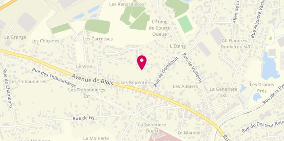 Plan de A2e-41, 14F Rue de Gombault, 41200 Romorantin-Lanthenay
