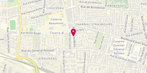 Plan de Process Technologie, 167 Rue Giraudeau, 37000 Tours