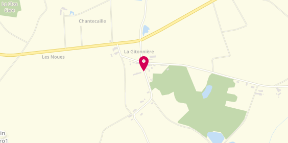 Plan de A.P.S Sécurité, 31 Route Gittonniere, 41700 Choussy