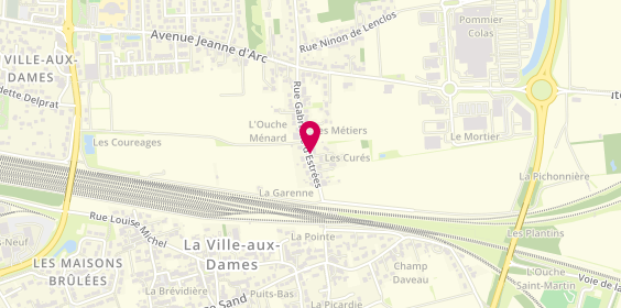 Plan de Arel, 49 Bis Rue Gabrielle d'Estrée, 37700 La Ville-aux-Dames