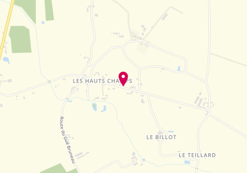Plan de Kb'Elec, 592 Route de la Thulaniére, 49390 Vernoil-le-Fourrier