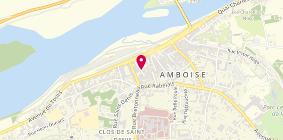 Plan de Amboise Electricite Generale, 6 Rue Montebello, 37400 Amboise