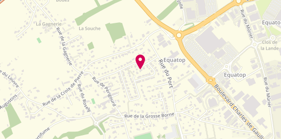 Plan de Agence Tous Services, 11 Rue Champ Briqué, 37540 Saint-Cyr-sur-Loire