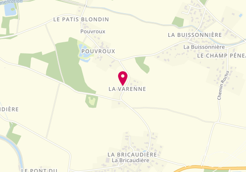 Plan de GUERIN Patrice, La Varenne, 44390 Nort-sur-Erdre