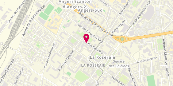 Plan de Samraa, 14 Rue Gagarine, 49000 Angers