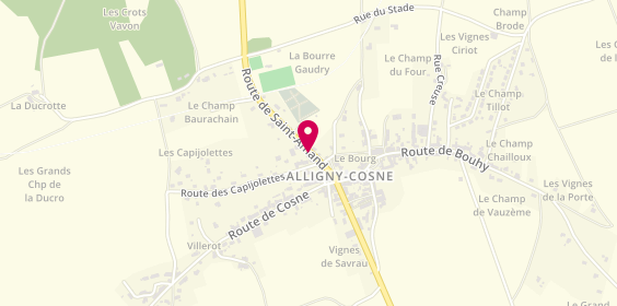 Plan de Entreprise Blanchard - Bailly, 13 Route de Saint-Amand, 58200 Alligny-Cosne