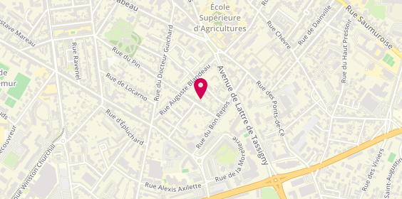 Plan de Soluxergie, 35 Rue Pierre Curie, 49000 Angers