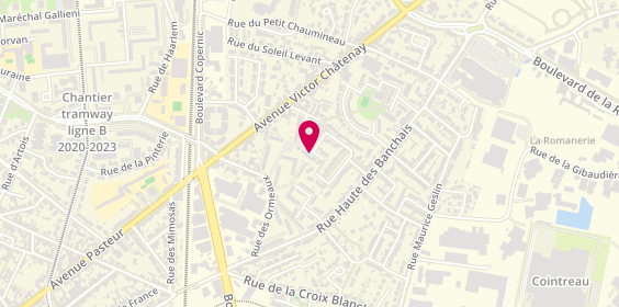 Plan de Globalelec, 67 Rue Eugene Brunclair, 49100 Angers