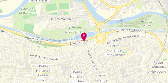Plan de Eite -Strasser, 13 Rue du Port, 25200 Montbéliard