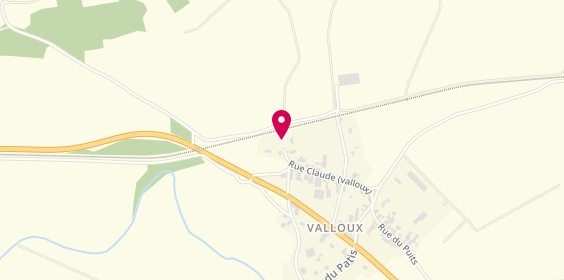Plan de GUENEAU Francis, 24 Rue Claude Valloux, 89200 Vault-de-Lugny