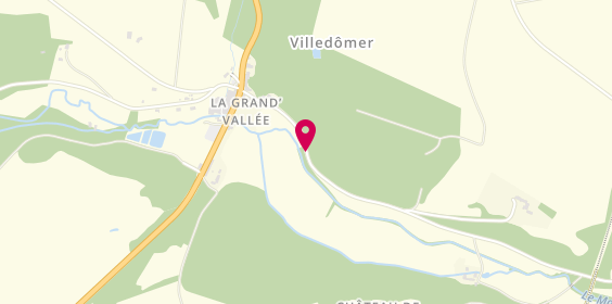 Plan de BISSON Rémi, 6 Route du Viaduc la Grand' Vallee, 37110 Villedômer