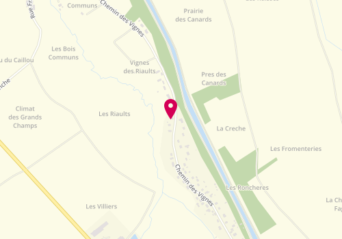 Plan de MORISSET Sébastien, 75 chemin des Vignes, 45630 Beaulieu-sur-Loire