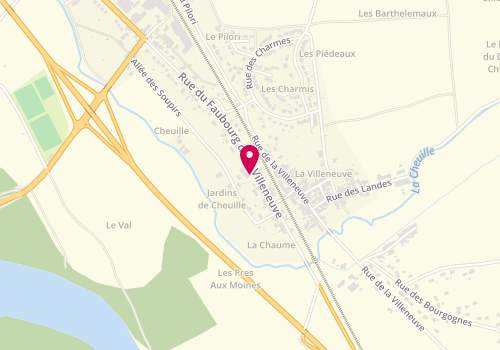 Plan de EMD Campo, 19 Rue du Faubourg de la Villeneuve, 45420 Bonny-sur-Loire