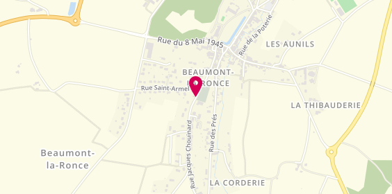 Plan de Etablissements Sireau, 1 Rue Jacques Chouinard, 37360 Beaumont-la-Ronce