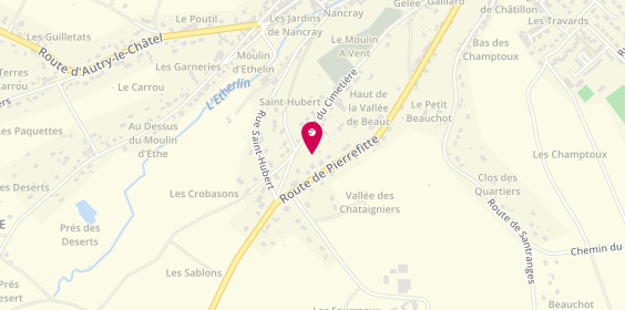 Plan de CHERBUIS Francis, 52 Route de Pierrefitte, 45360 Châtillon-sur-Loire