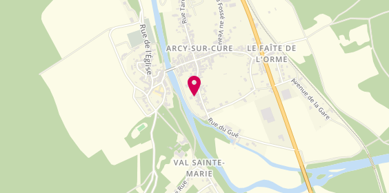 Plan de FOLLEAS Mathieu, 42 Rue Gué, 89270 Arcy-sur-Cure