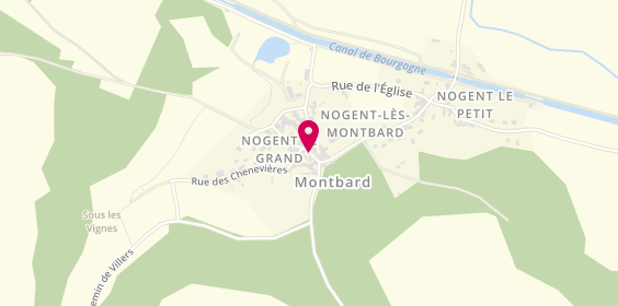 Plan de Dv Electricité Générale, 3 place Saint-Gengoulf, 21500 Nogent-lès-Montbard