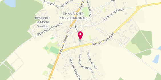 Plan de BORDET Yves, 11 Impasse Gare, 41600 Chaumont-sur-Tharonne