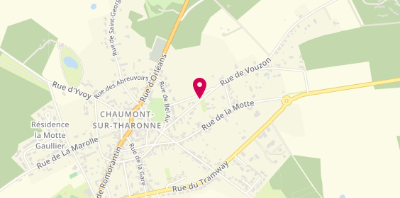 Plan de Amc Elec, 11 Rue de Vouzon, 41600 Chaumont-sur-Tharonne
