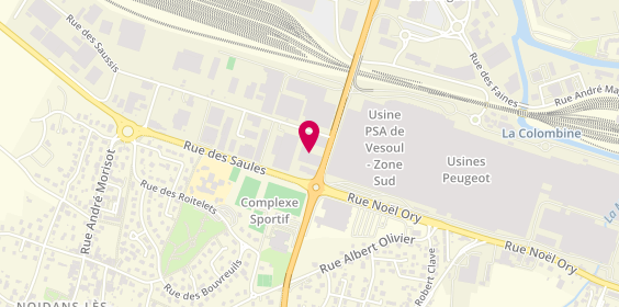 Plan de Efc, 4 Rue de la Rocade, 70000 Noidans-lès-Vesoul
