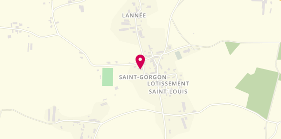 Plan de Voisin Philippe, Rue des Lauriers, 56350 Saint-Gorgon