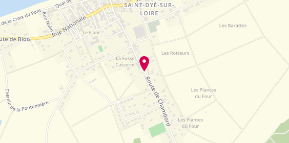 Plan de Ent. DESTOUCHES Julien, 1 Route Chambord, 41500 Saint-Dyé-sur-Loire