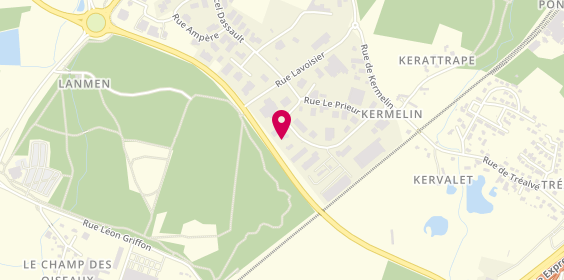 Plan de Speed'elec, Zone Artisanale de Kermelin Est
8 Rue des Frères de Montgolfier, 56890 Saint-Avé