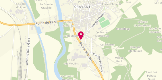 Plan de 2m elec, 7 Route de Lyon, 89460 Cravant