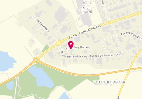 Plan de Emcg, Zone Industrielle Sud Ouest
Rue Sidney Bechet, 44110 Châteaubriant