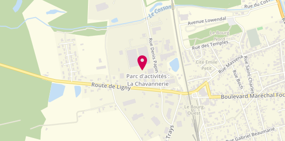 Plan de Charlot Electricité, Zone Industrielle De
4 Rue Denis Papin
Rue de Merignan, 45240 La Ferté-Saint-Aubin, France