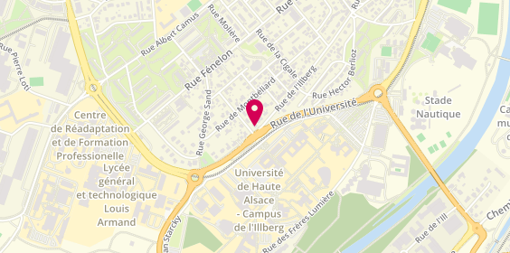 Plan de Dj-Electricité, 164 Rue Illberg, 68200 Mulhouse