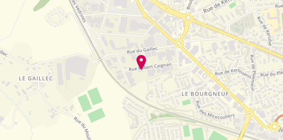 Plan de Éclairage Diffusion, 16 Rue Robert Caignan, 56100 Lorient
