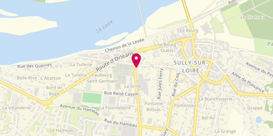 Plan de Isi-Elec, 23 Rue des Barres, 45600 Sully-sur-Loire