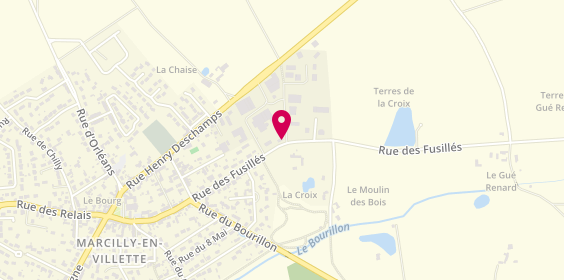 Plan de Chapeau, 279 Rue des Fusillés, 45240 Marcilly-en-Villette