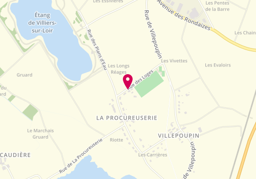Plan de R.P Services, 5 Rue Loges, 41100 Villiers-sur-Loir