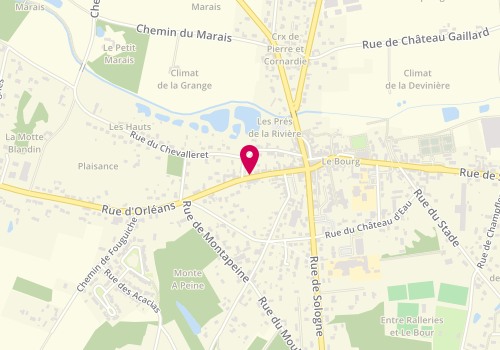 Plan de Duceau Electricite - Hat Studio, 22 Rue d'Orléans, 45510 Tigy