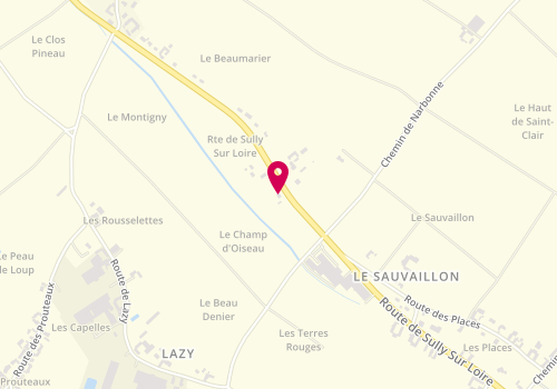 Plan de RIFFI Mustapha, 20 Route Sully, 45730 Saint-Benoît-sur-Loire