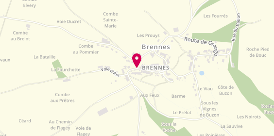 Plan de HIDR Elec, 19 Rue de L&#039;Eglise, 52200 Brennes
