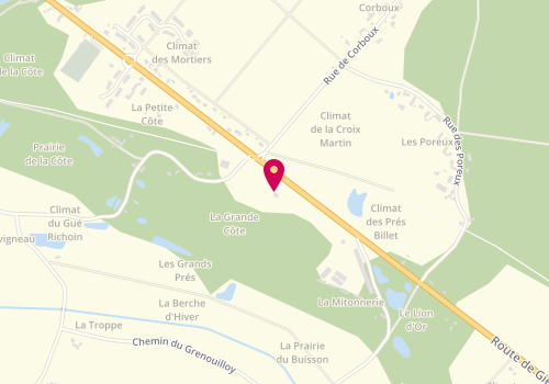 Plan de Jm Elec 45, 47 Route de Gien, 45460 Les Bordes