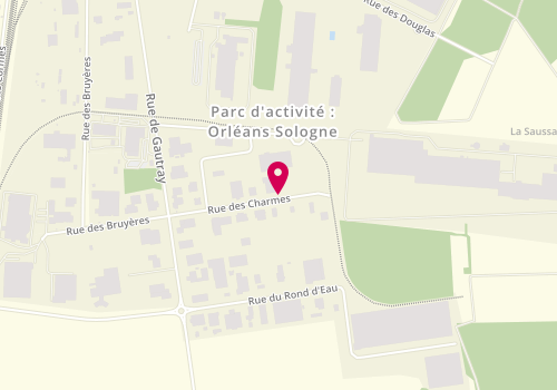 Plan de Prestigelec 45, 325 Rue des Charmes, 45590 Saint-Cyr-en-Val