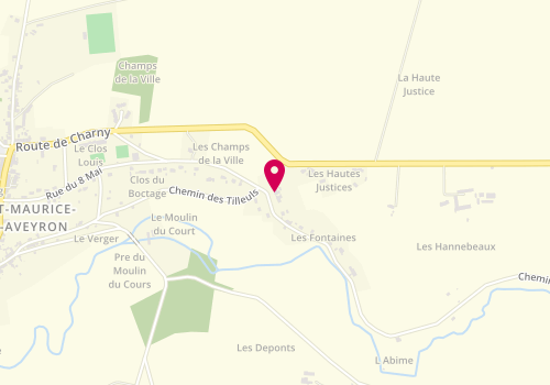 Plan de Hom'Elec, 30 chemin des Fontaines, 45230 Saint-Maurice-sur-Aveyron