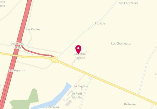 Plan de Le Bars Electricité, Petite Ragerie, 45290 Varennes-Changy